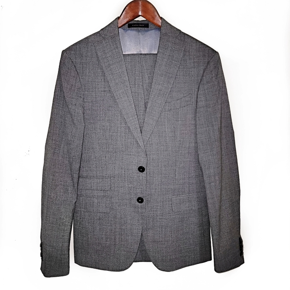 Zara Light Grey Suit